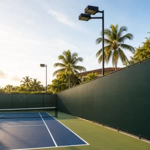 Athletic Facility Windscreens